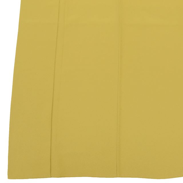 Vintage Japanese Kimono | Iro-Muji | Green Silk Crepe | One Crest | Excellent | Size L | Sustainable | ss1490b