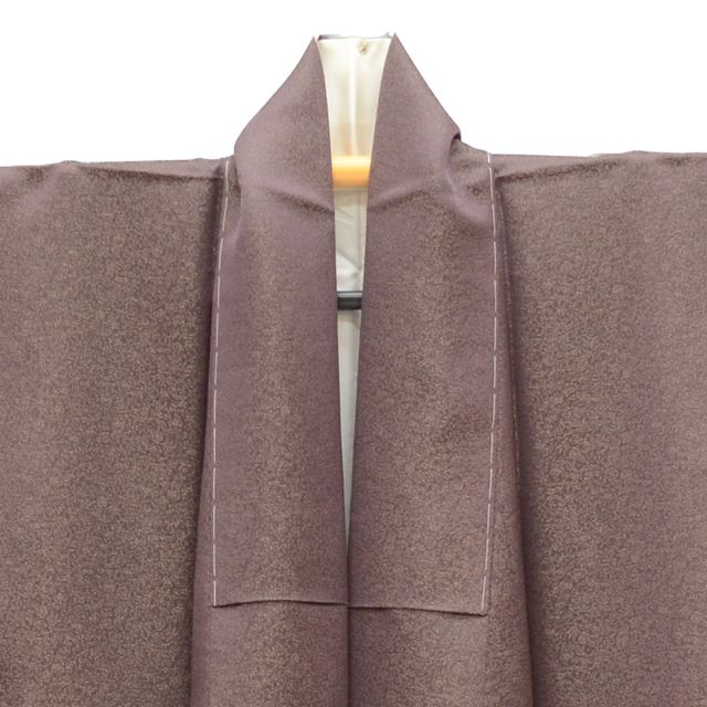Vintage Japanese Kimono | Tsukesage | Purple Silk | Polka Dot | Artist Signed | Unused | Tango Chirimen | Size L | Sustainable | tt0770b