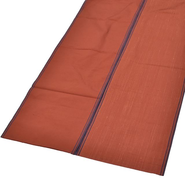 Vintage Japanese Obi | Sha-re Fukuro Obi | Brown Silk Tsumugi-ji | Sparrow Pattern | Otaiko | Sustainable | tt0800b