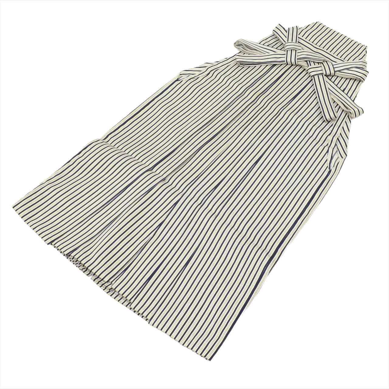 Vintage Japanese Hakama | Men's Montsuki Hakama Full Set | Blue Synthetic | Five Crests | Men's Size M | Sustainable | tt1131b