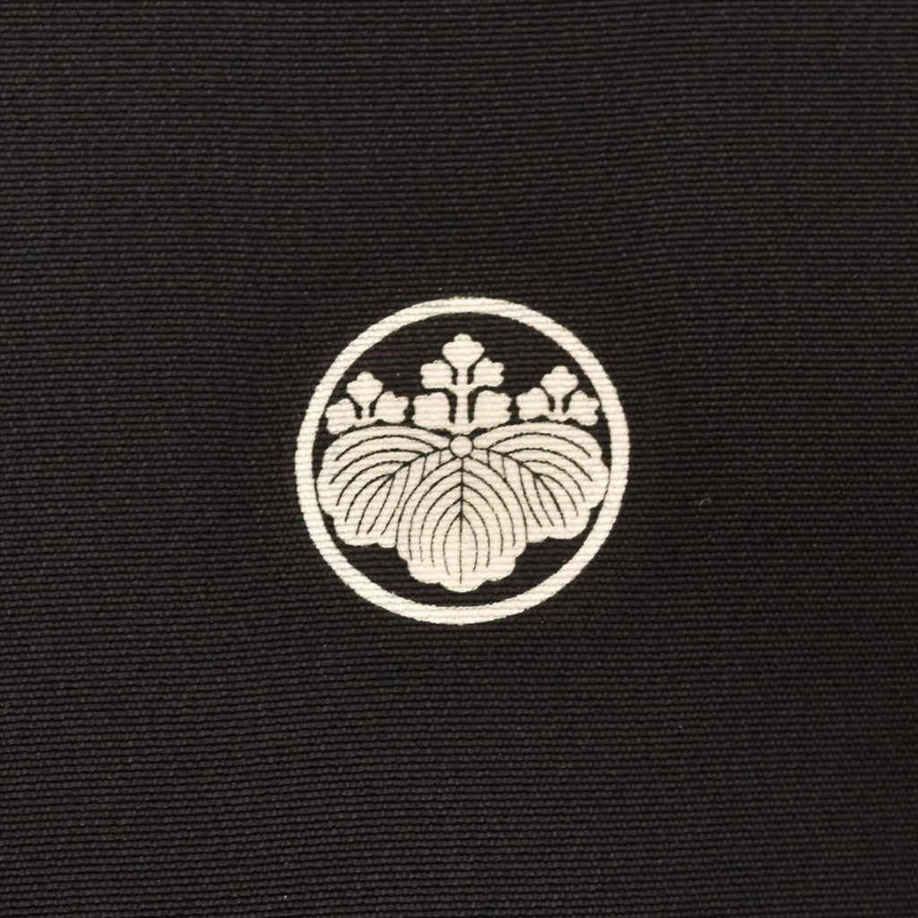 Vintage Japanese Obi | Kuro-Tomesode & Fukuro Obi Set | Black Silk | Phoenix Floral | Five Crests | With Accessories | Sustainable | tt1195b