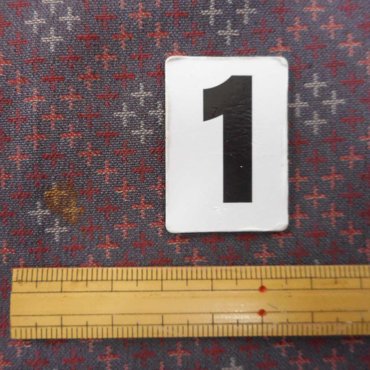 [Used] Komon (small patterned) recycled kimono, pure silk, length 150.5cm (59.3in), size S, sleeve length 64.0cm (25.2in), gray, diamond pattern, lined, high quality, semi-formal, spring, summer, autumn, winter, ready-made. 