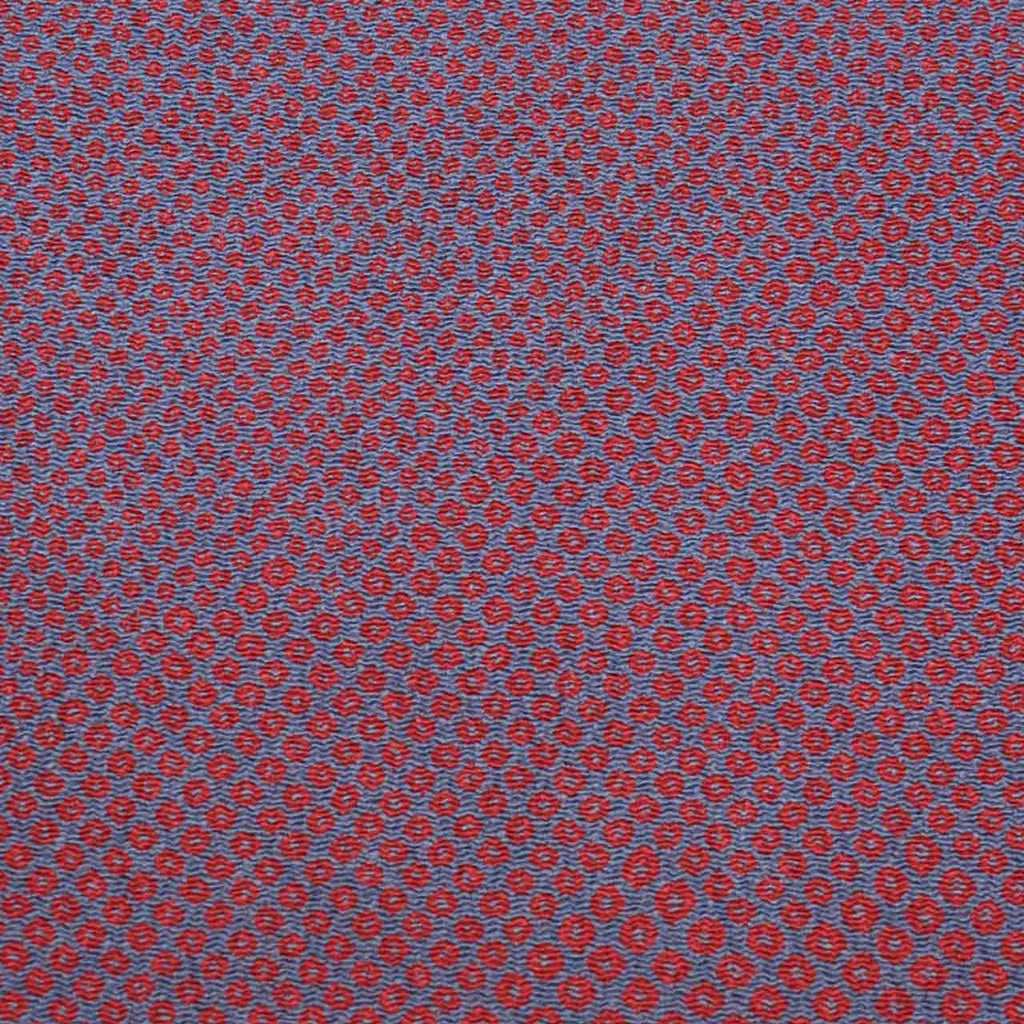 [Used] Komon (small patterned) recycled kimono, pure silk, length 154.5cm (size S), sleeve length 64cm, lined, used kimono, purple tones, kanoko pattern, crepe fabric, high quality, semi-formal, spring, summer, autumn, winter, ready-made. 
