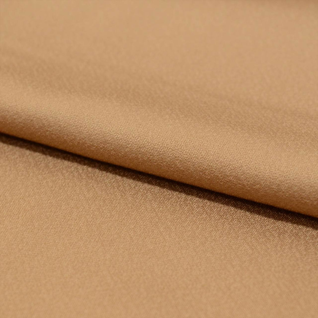 [Used] Plain colored silk kimono, length 154cm, size S, sleeve length 65cm, lined, ready-made, recycled kimono, used, brown color, with crest, tt2753b, suitable for entrance ceremonies, graduation ceremonies, kindergarten entrance ceremonies. 