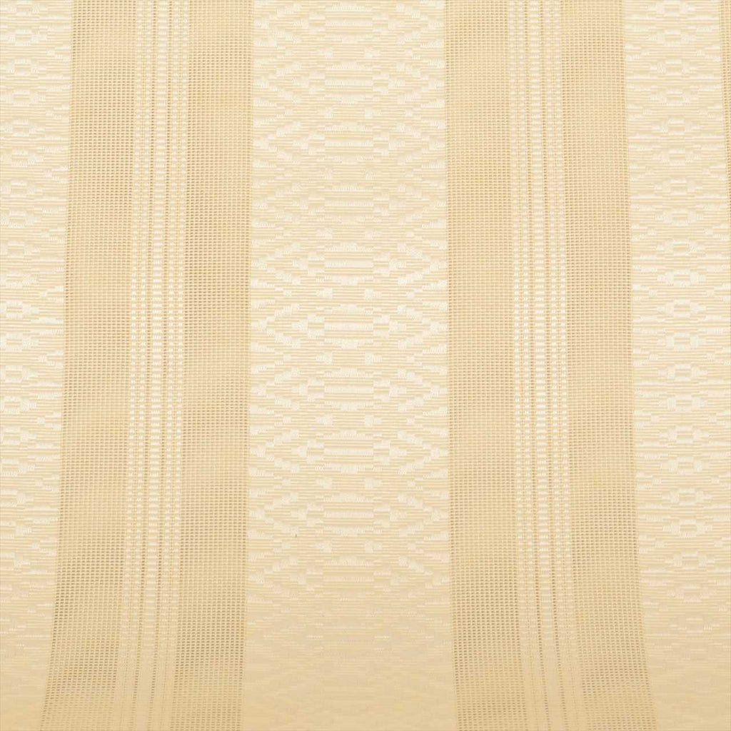 Vintage Japanese Obi | Summer Nagoya Obi | Beige Silk Sha | Hakata-ori献上 Pattern | Eight-sun | Full-length | Sustainable | uu0250b