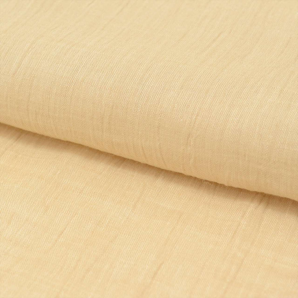 Vintage Japanese Kimono | Summer Kimono | Beige Bamboo Fiber | Solid | Washable | Excellent | Size M | Sustainable | uu0287b
