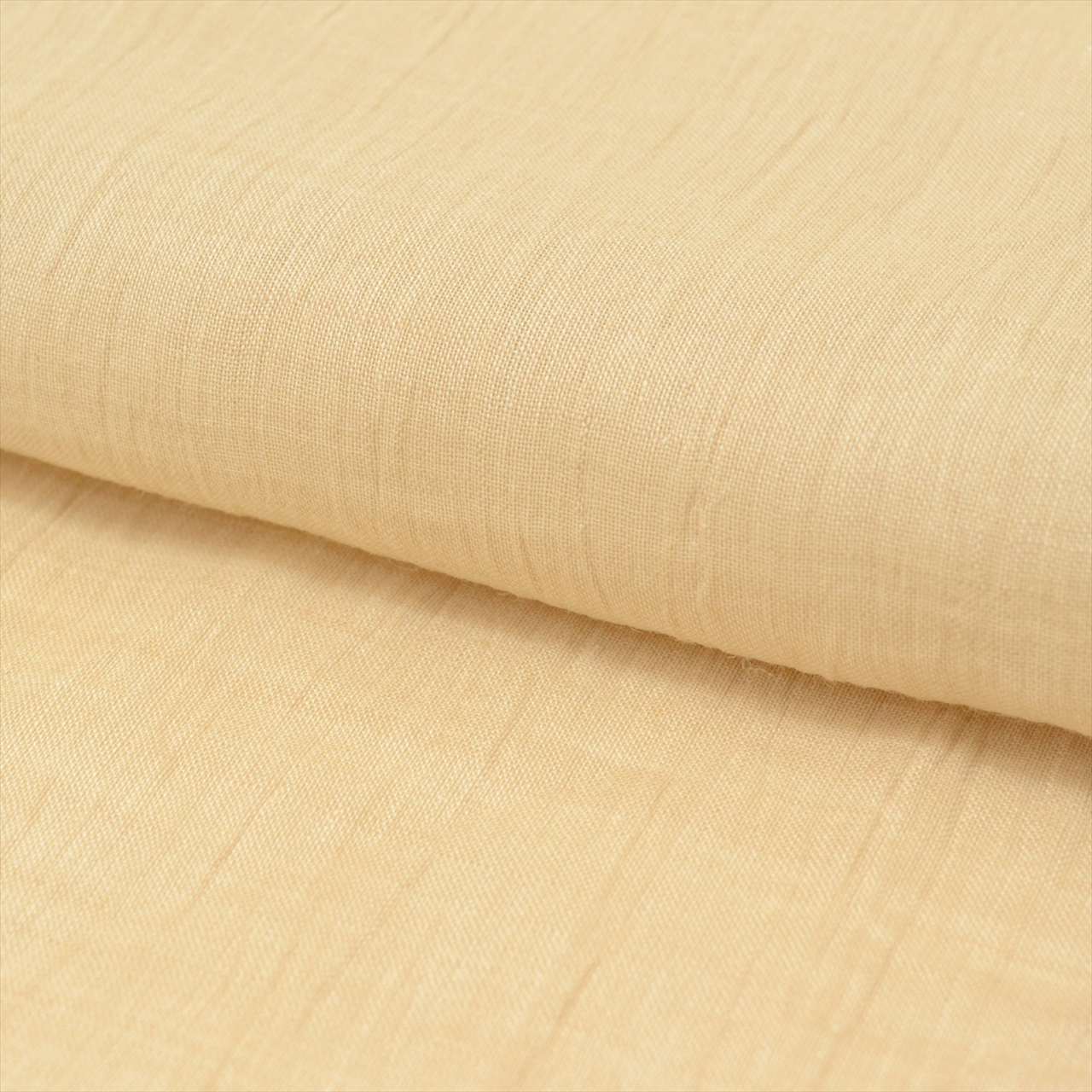 Vintage Japanese Kimono | Summer Kimono | Beige Bamboo Fiber | Solid | Washable | Excellent | Size M | Sustainable | uu0287b