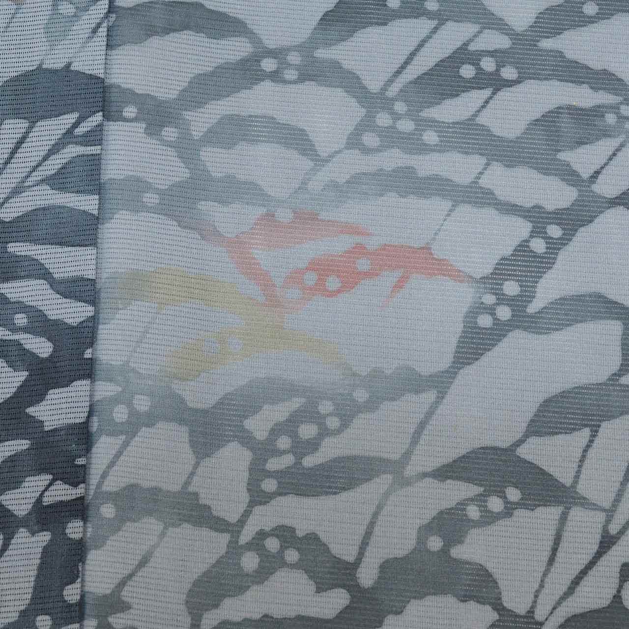 Vintage Japanese Kimono | Summer Komon | Blue Silk Ro | Botanical Pattern | Petite Size S | Sustainable | uu0418b