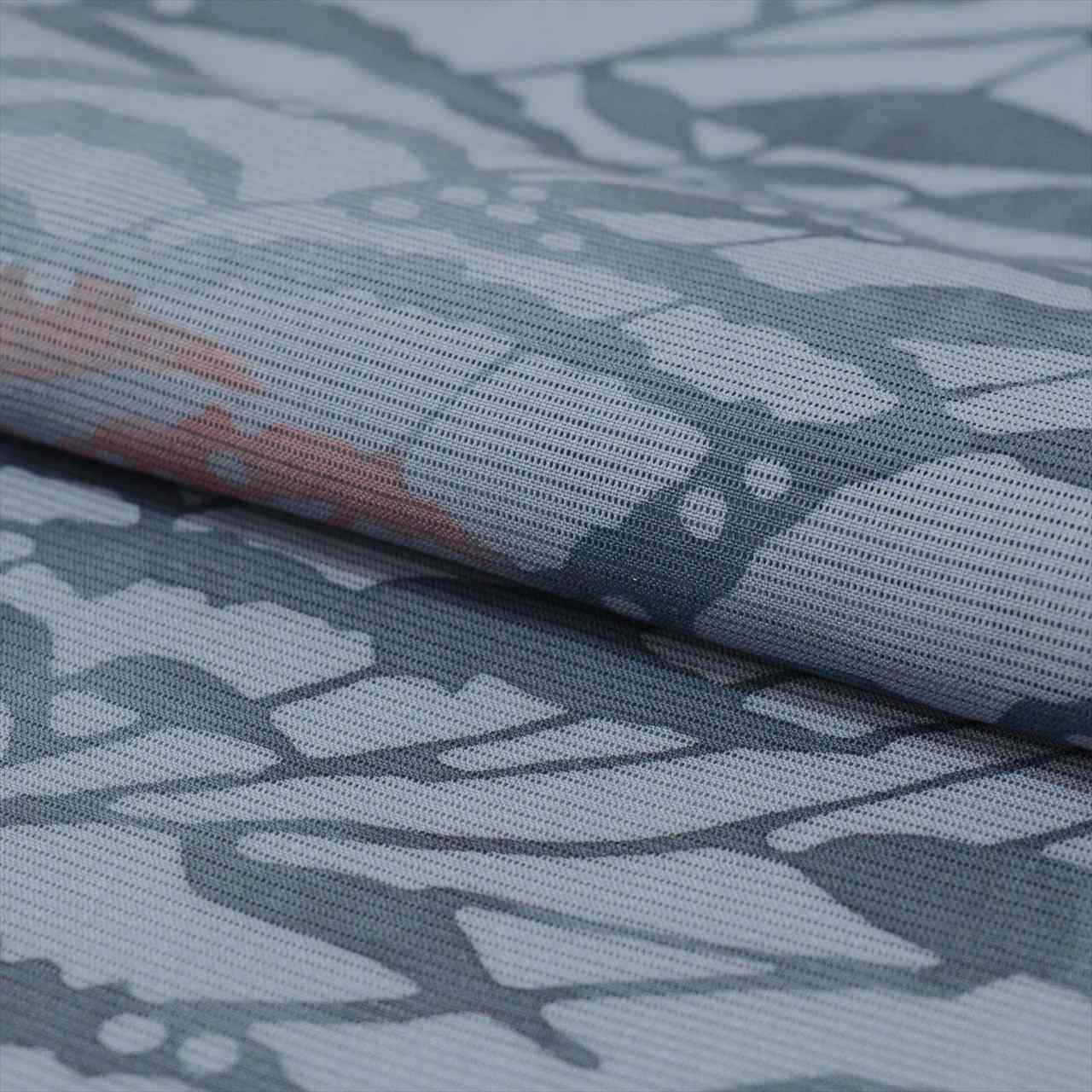 Vintage Japanese Kimono | Summer Komon | Blue Silk Ro | Botanical Pattern | Petite Size S | Sustainable | uu0418b
