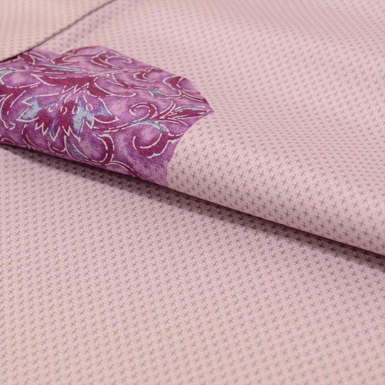 Vintage Japanese Kimono | Omeshi | Purple Silk | Floral Pattern | Petite Size S | Sustainable | uu0457b