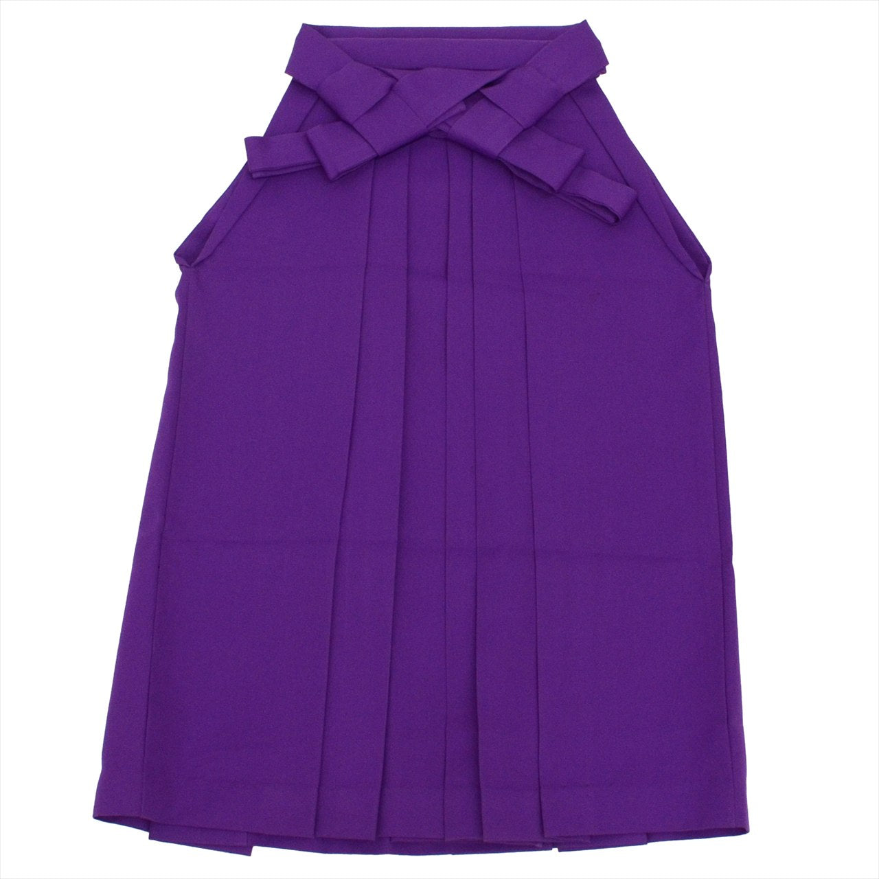 Vintage Japanese Hakama | Girl's Hakama | Purple Synthetic | Andon-style | Kids Size 120–127 cm Height | Sustainable | uu0491b