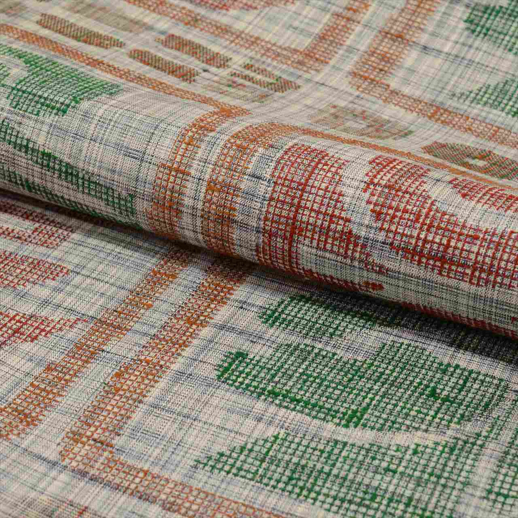 Vintage Japanese Obi | Sha-re Fukuro Obi | Gray Silk Tsumugi | Geometric Pattern | Excellent | Sustainable | uu0522b