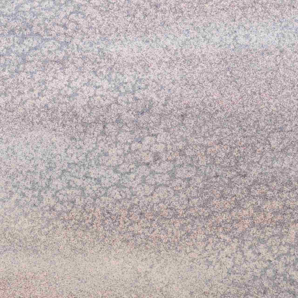 [Used] Komon (small patterned) recycled kimono, lined, pure silk, length 154.0cm (60.6in), size S, sleeve length 64.0cm (25.2in), purple tones, mottled pattern, high quality, semi-formal, spring, summer, autumn, winter, ready-made. 