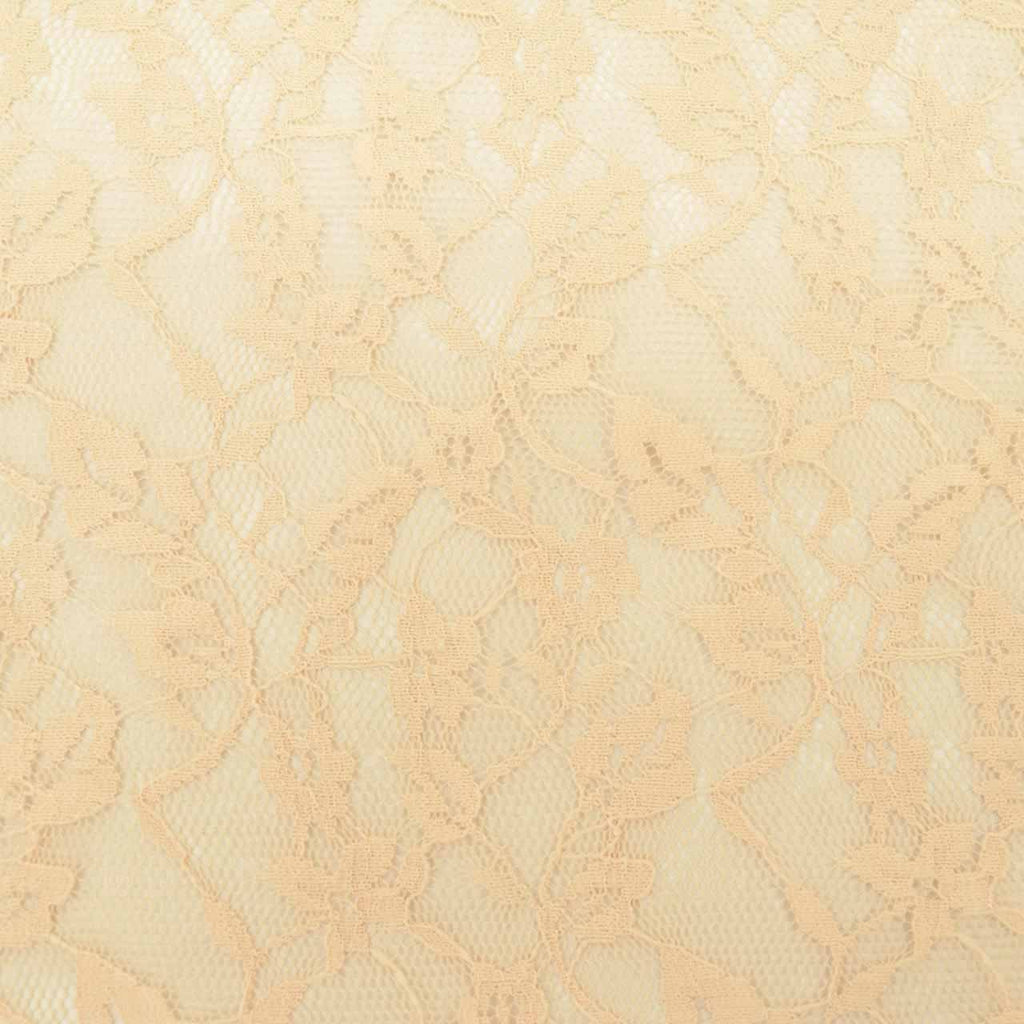 [Used] Summer Traveling Coat, Synthetic Fiber, Lace, Recycled Coat, Sleeve Length 68.0cm (26.8in), Body Length 105.0cm (41.3in), Beige, Floral Arabesque Pattern, Excellent Condition, Kimono Collar uu0598b 
