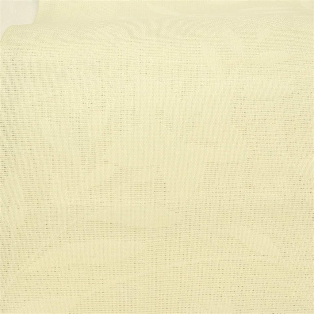 Vintage Japanese Obi | Summer Nagoya Obi | Green Silk Sha | Floral | Excellent | Sustainable | uu0707b