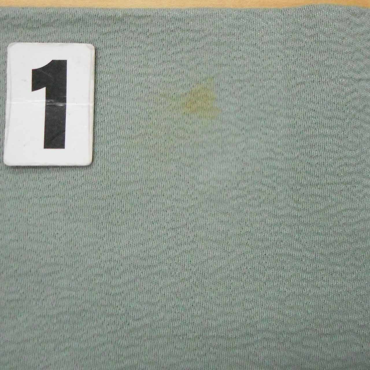Vintage Japanese Obi | Nagoya Obi | Green Silk | Floral Pattern | Casual | Sustainable | uu0721b