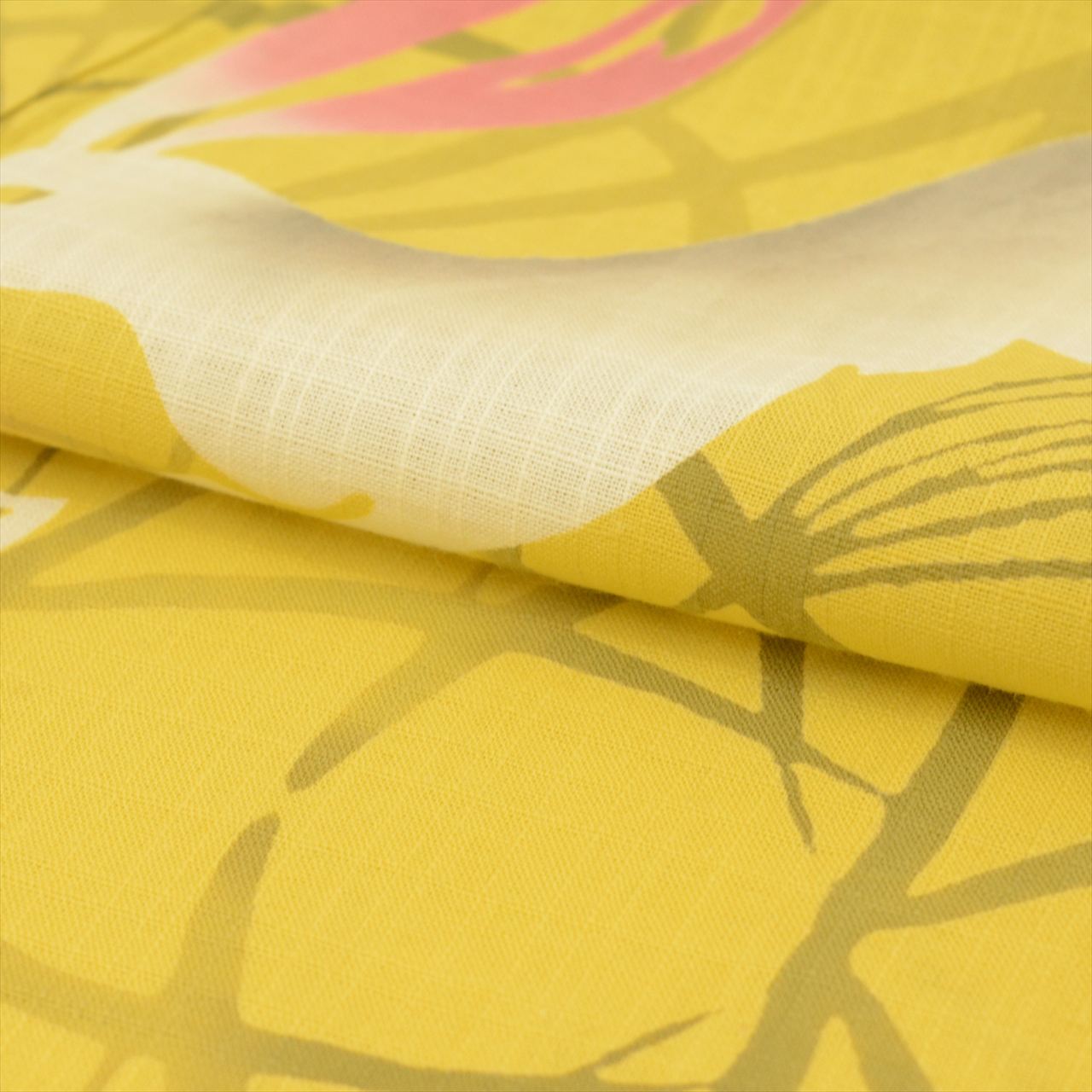 Vintage Japanese Yukata | Women's Yukata | Yellow Cotton | Rabbit Pattern | Junior Size SS | Sustainable | uu0750b