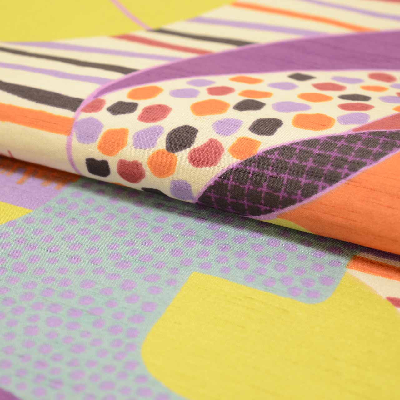 Vintage Japanese Obi | Kyo-bukuro Obi | Green Synthetic | Robot Pattern | Reversible | Excellent | Sustainable | uu0834b