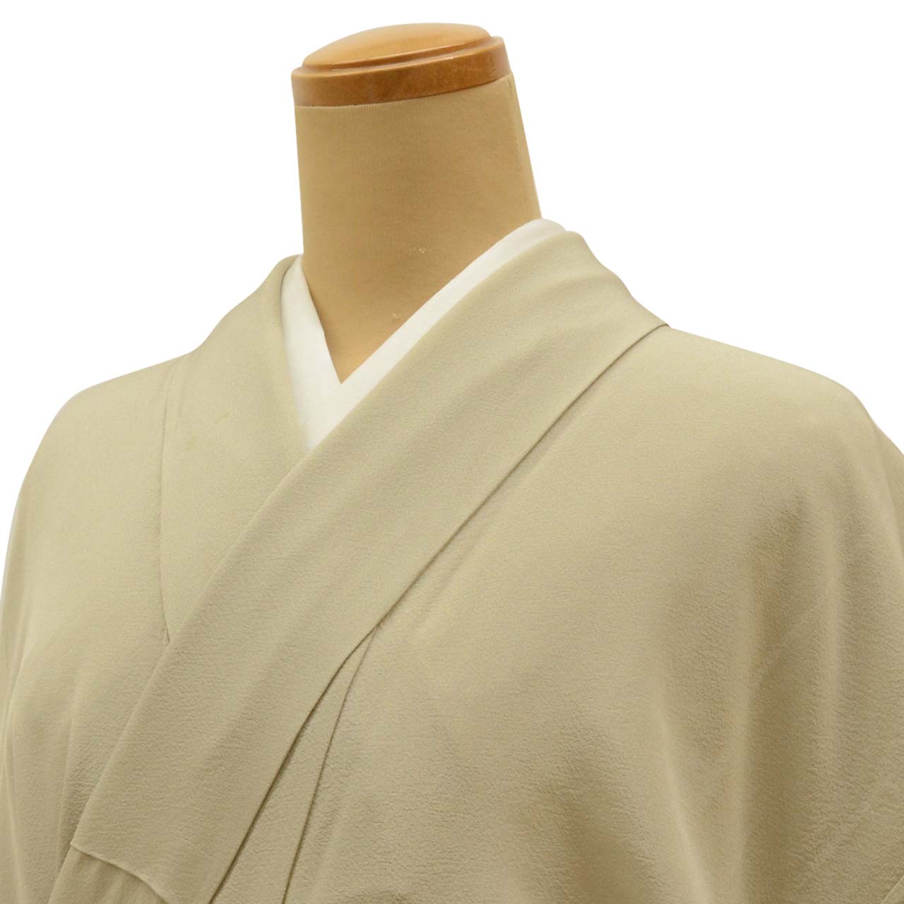 Vintage Japanese Kimono | Tsukesage | Green Silk | Floral | Kaga Yuzen | One Crest | Momokane Tatsuo | Artist Signed | Sustainable | uu0910b
