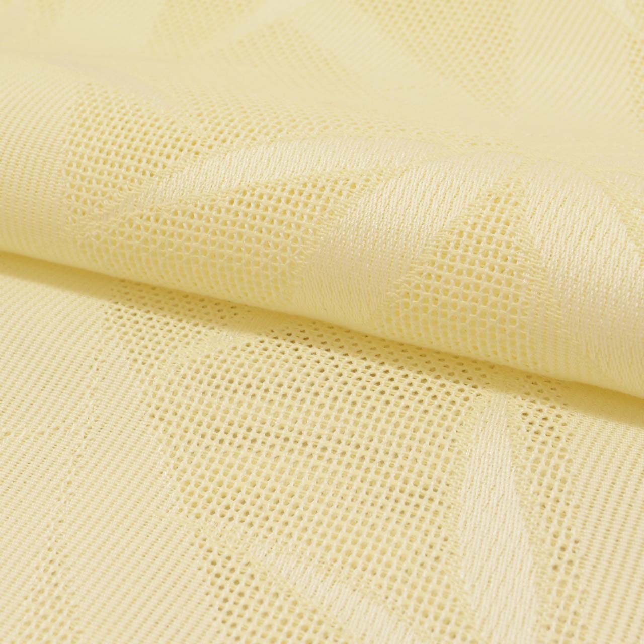 Vintage Japanese Obi | Summer Nagoya Obi | Cream Synthetic Sha | Bamboo Pattern | Eight-sun | Sustainable | uu0936b