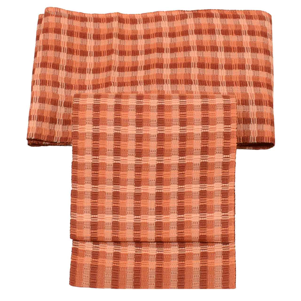 Vintage Japanese Obi | Summer Nagoya Obi | Brown Linen Sha | Stripe | Eight-sun | Excellent | Sustainable | uu0975b