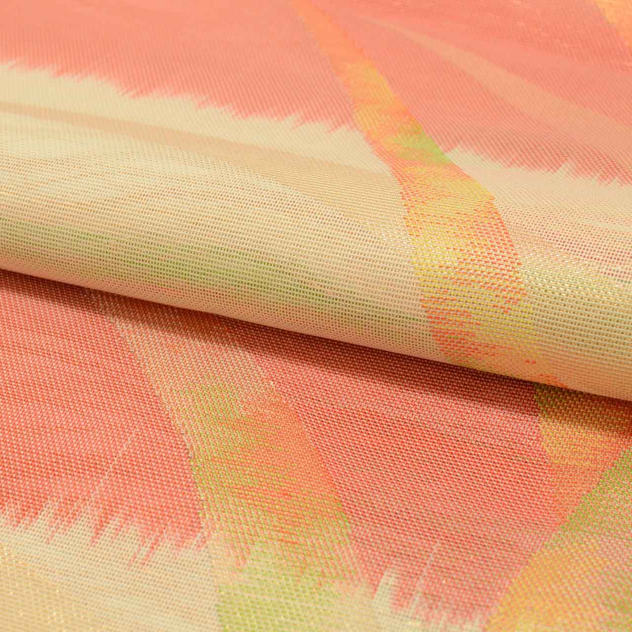 Vintage Japanese Obi | Summer Fukuro Obi | Cream Silk Sha | Botanical | Gold Thread | Excellent | Sustainable | uu0977b