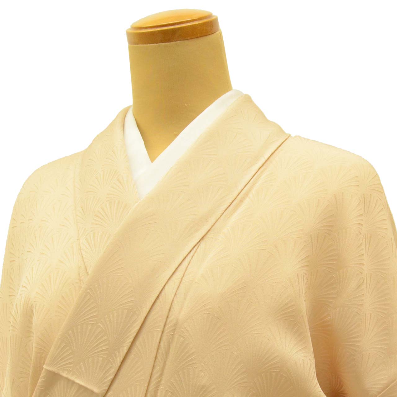 Vintage Japanese Kimono | Tsukesage | Brown Silk | Cloud-take Pattern | One Crest | Petite Size S | Sustainable | uu1036b