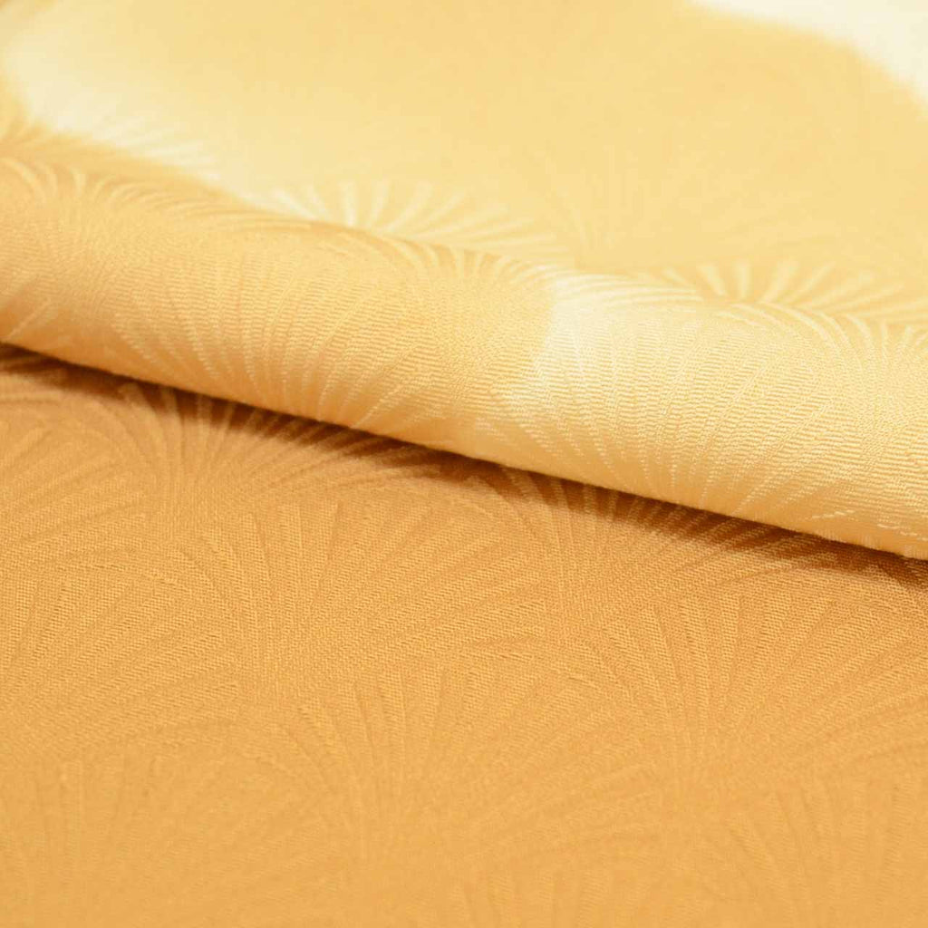 Vintage Japanese Kimono | Tsukesage | Brown Silk | Cloud-take Pattern | One Crest | Petite Size S | Sustainable | uu1036b