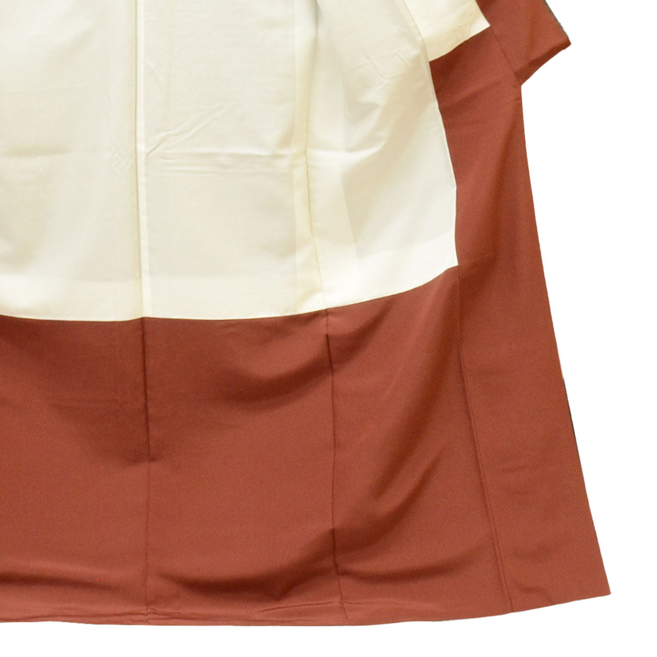 [Used] Recycled Kimono, Hakusan Tsumugi Silk, Lined, Ready-made, with signature, Sleeve length 68.0cm (26.8in), Body length 163.5cm (64.4in), Size L, Brown, Maneki-neko (beckoning cat) pattern, uu1081b 