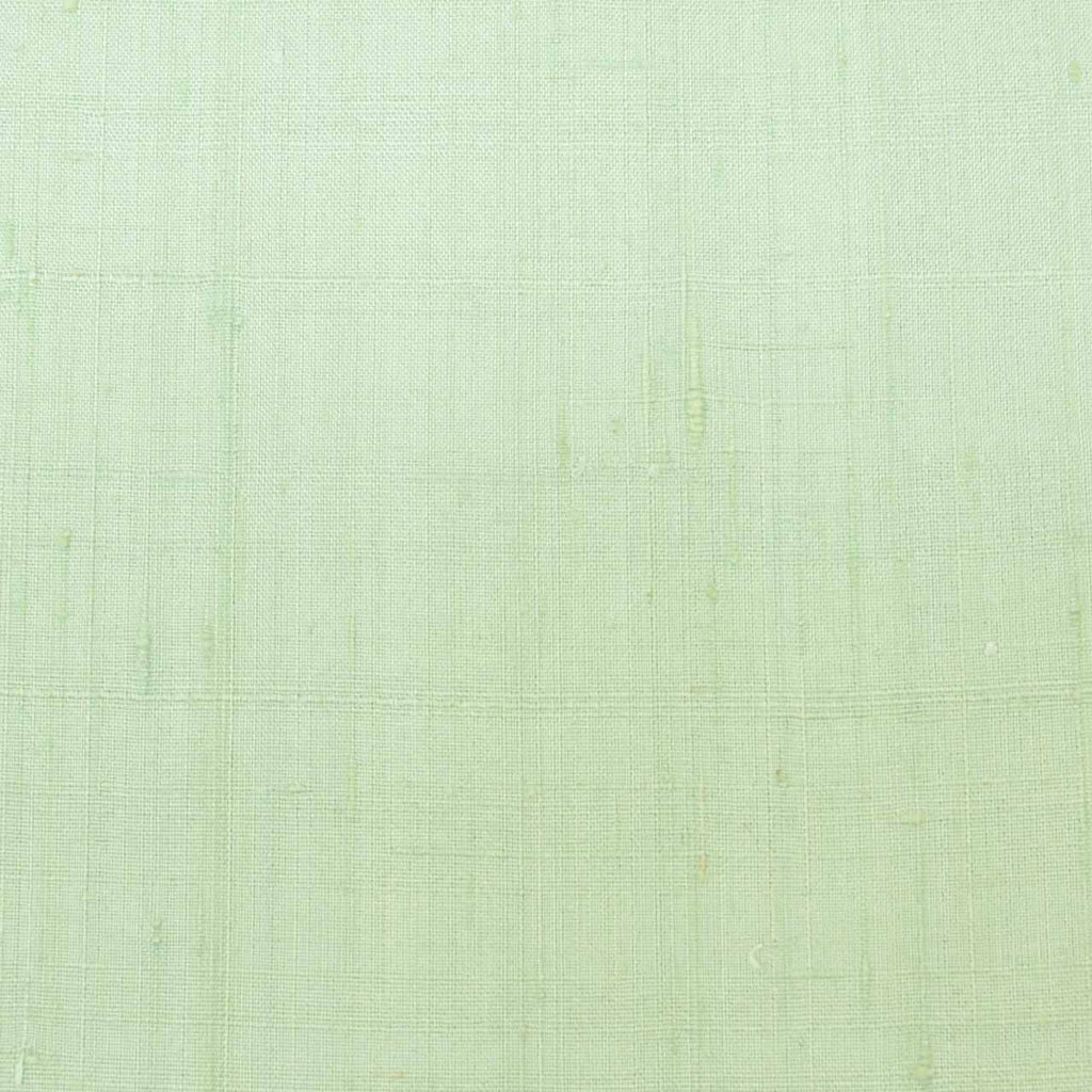 Vintage Japanese Kimono | Tsumugi | Green Silk | Solid | Unlined | Unused | Size M | Sustainable | uu1103b