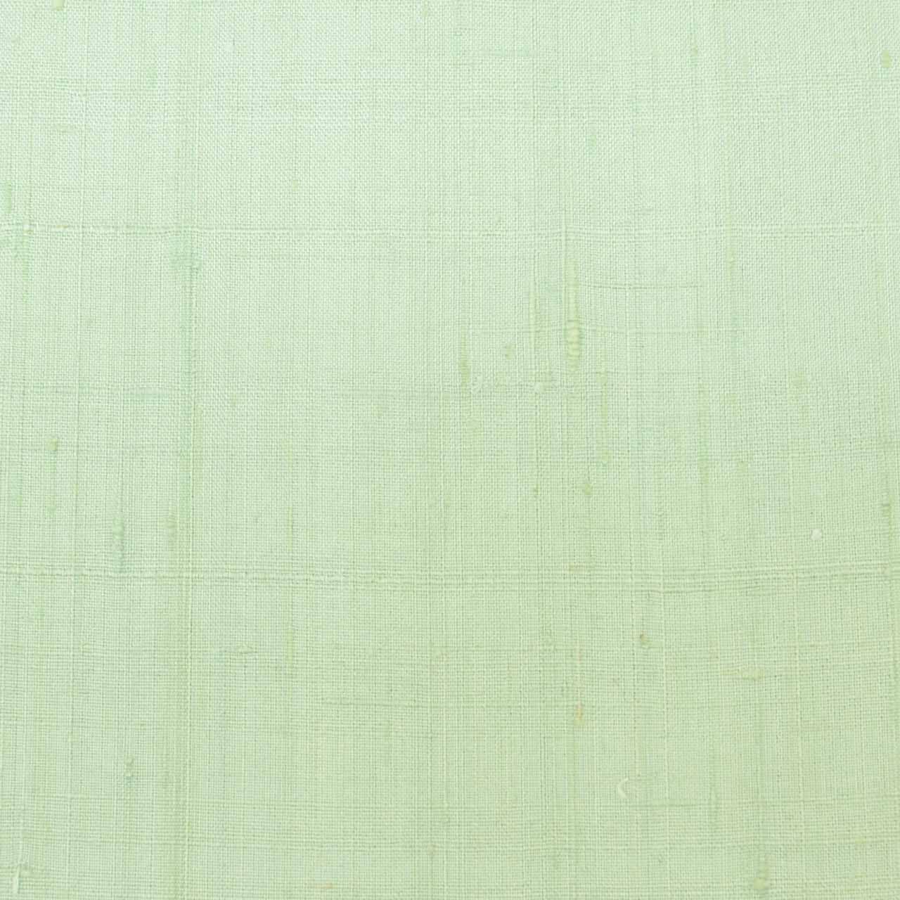 Vintage Japanese Kimono | Tsumugi | Green Silk | Solid | Unlined | Unused | Size M | Sustainable | uu1103b