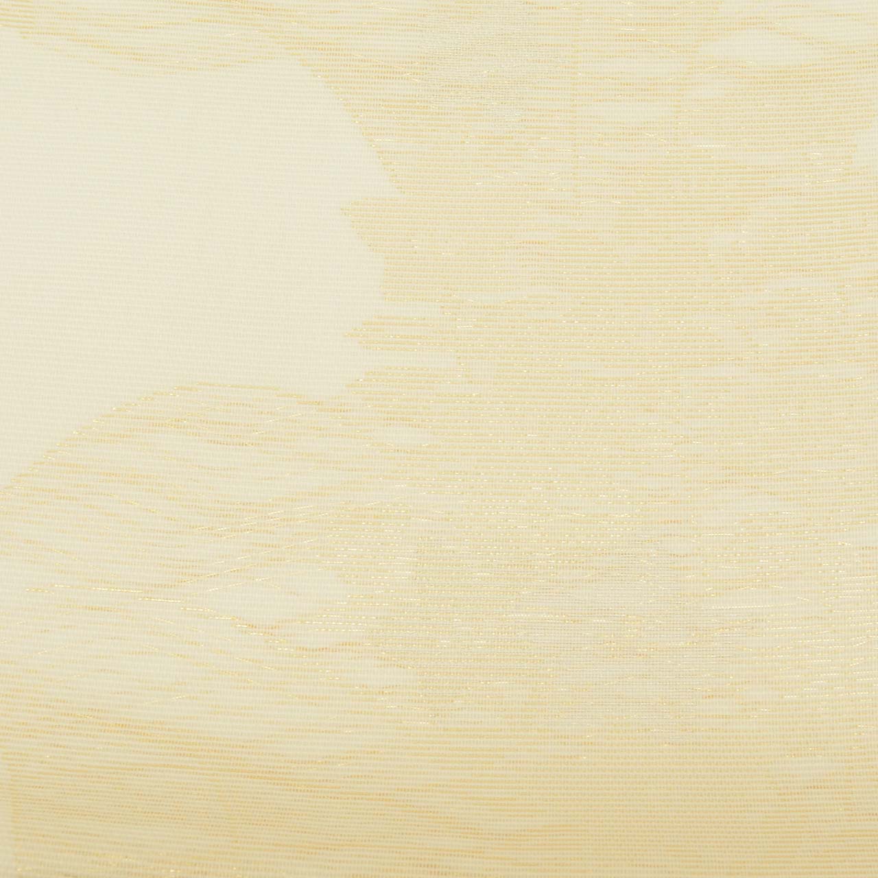 Vintage Japanese Obi | Summer Fukuro Obi | Cream Silk Ro | Botanical Floral | Gold Thread | Excellent | Sustainable | uu1106b