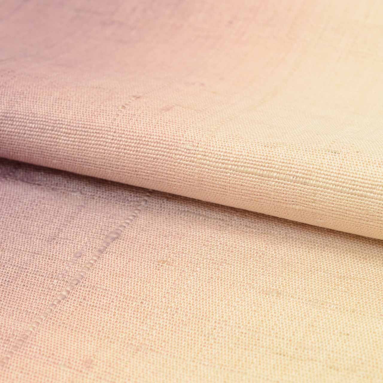 Vintage Japanese Obi | Nagoya Obi | White Purple Silk Tsumugi | Bokashi Pattern | Casual | Sustainable | uu1115b