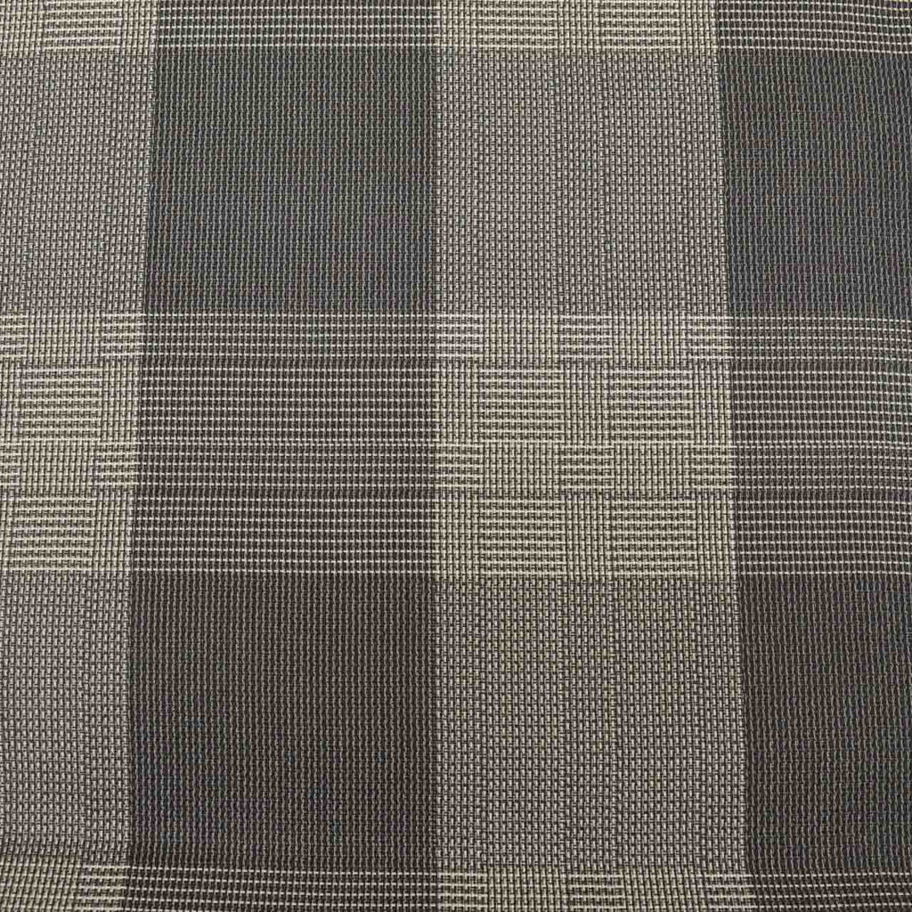 Vintage Japanese Obi | Summer Sha-re Fukuro Obi | Gray Silk | Lattice Pattern | Nishijin Certified | Sustainable | uu1120b