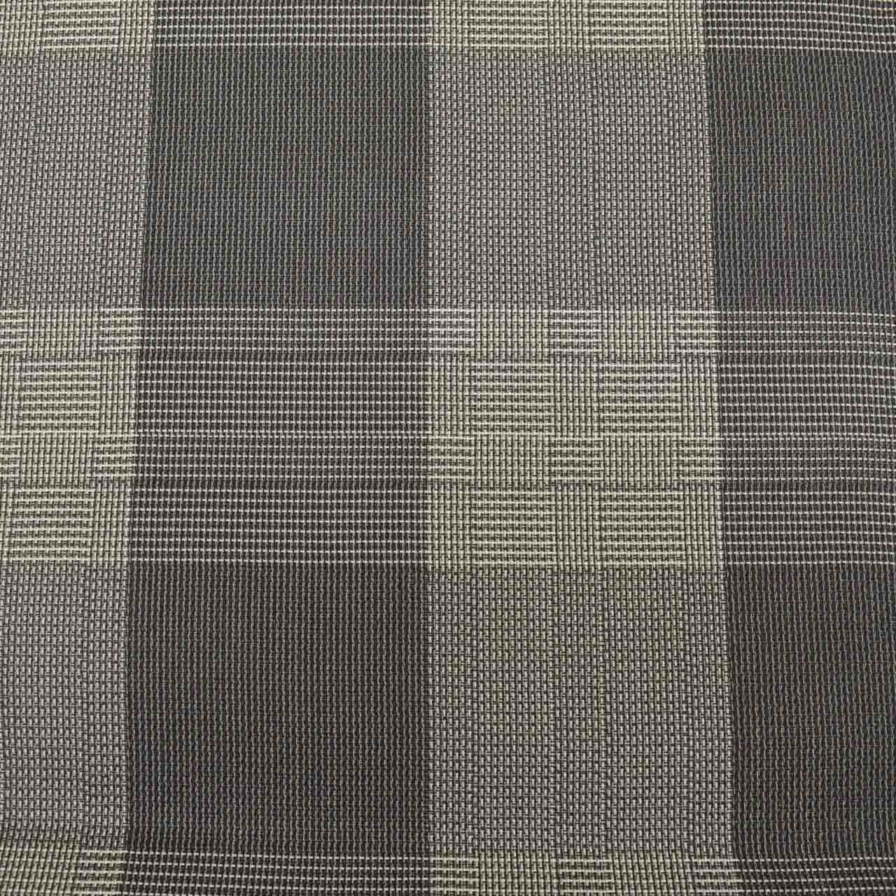 Vintage Japanese Obi | Summer Sha-re Fukuro Obi | Gray Silk | Lattice Pattern | Nishijin Certified | Sustainable | uu1120b