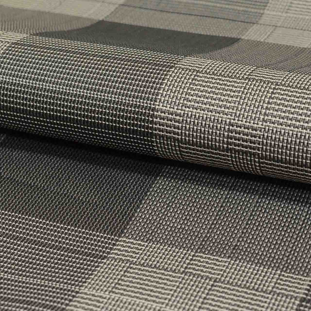 Vintage Japanese Obi | Summer Sha-re Fukuro Obi | Gray Silk | Lattice Pattern | Nishijin Certified | Sustainable | uu1120b