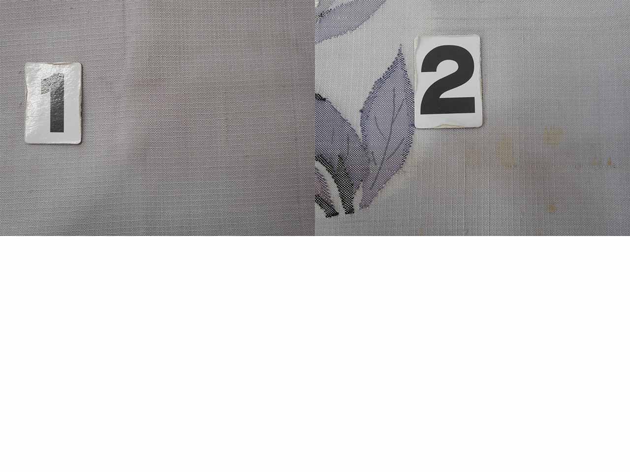 Vintage Japanese Obi | Nagoya Obi | Purple Silk Tsumugi | Botanical Pattern | Casual | Sustainable | uu1298b