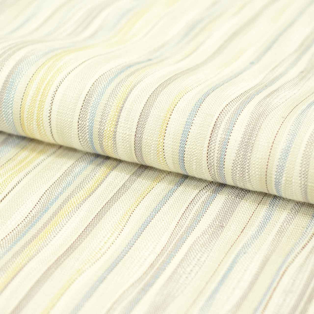 Vintage Japanese Kimono | Tsumugi | Gray Silk | Yokero Stripe | Dounuki Lining | Unused | Excellent | Size L | Sustainable | uu1323b