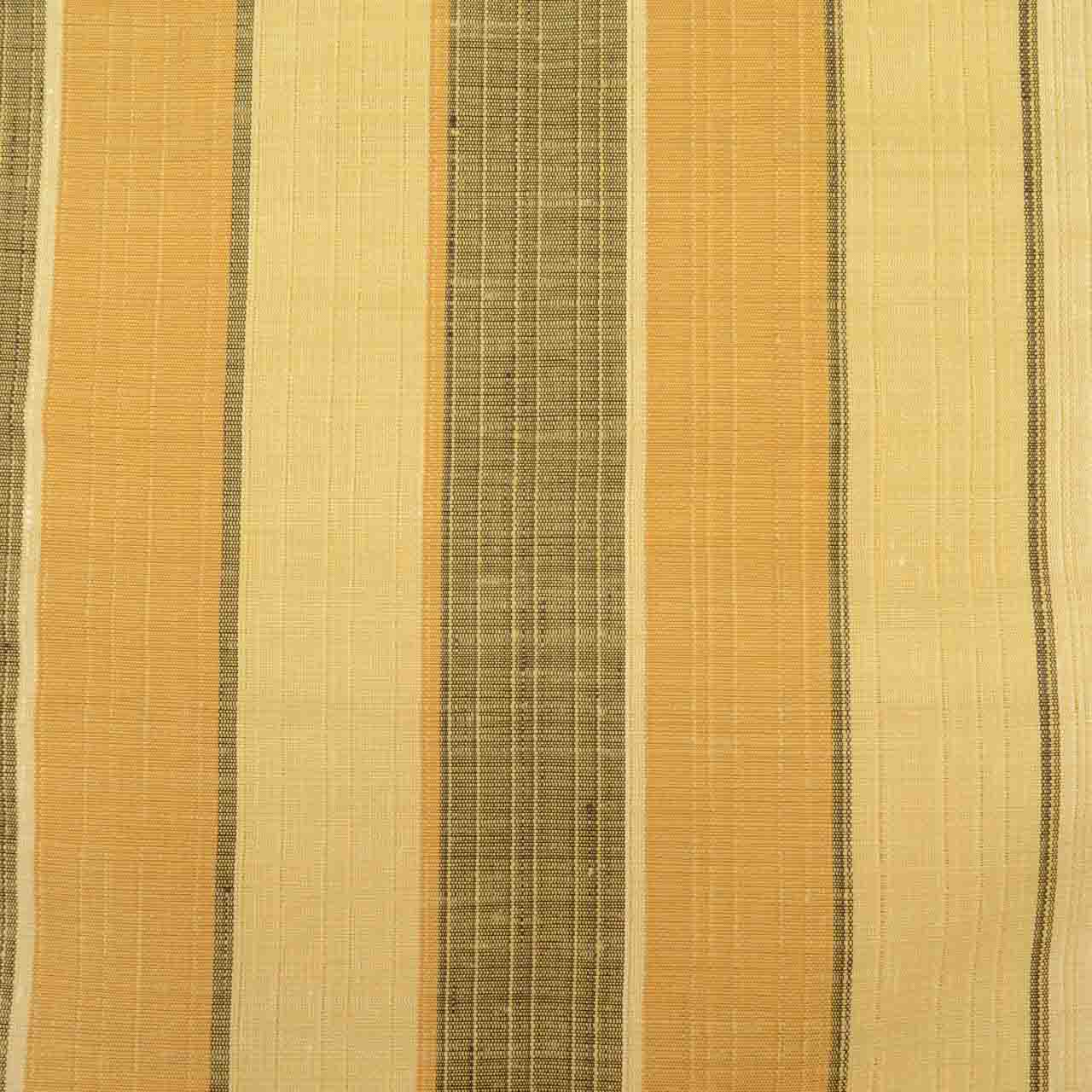 Vintage Japanese Obi | Sha-re Fukuro Obi | Yellow Brown Silk | Ancient Pattern | Fukure-ori | Reversible | Excellent | Sustainable | uu1383b