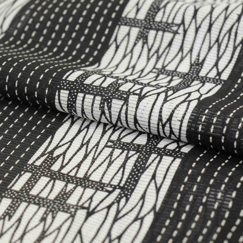Vintage Japanese Kimono | Summer Komon | Gray Synthetic Ro | Kasuri Stripe | Washable | Petite Size S | Sustainable | uu1409b