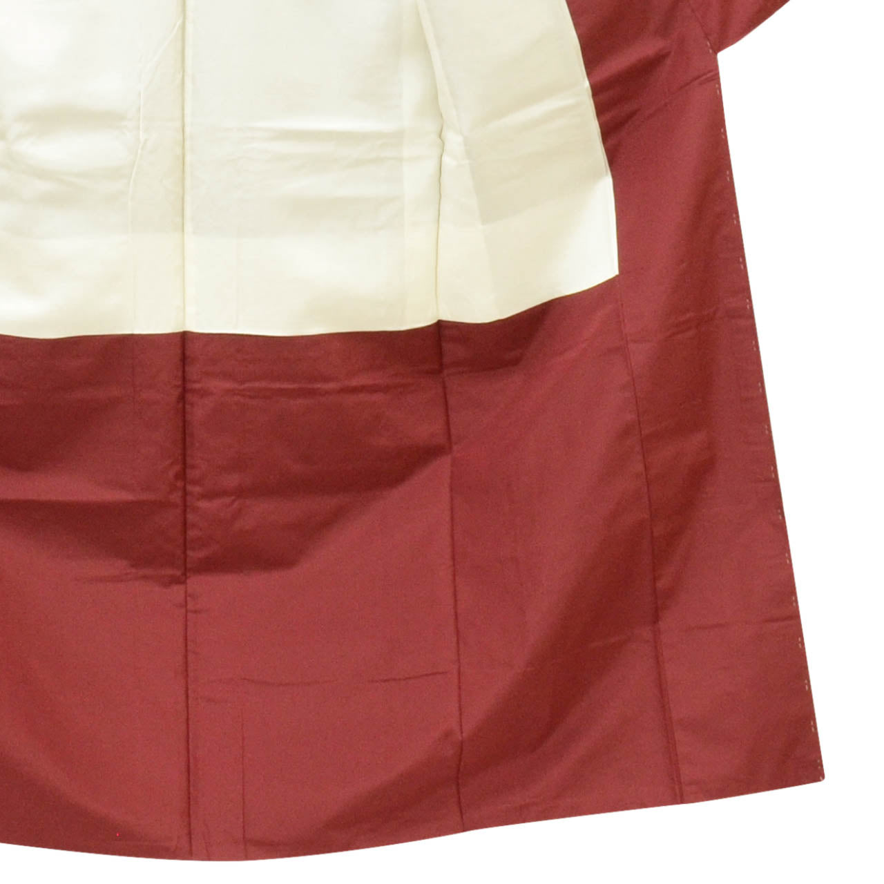 Vintage Japanese Kimono | Oshima Tsumugi | Brown Silk | Floral | Mud-dyed | 9-thread | Kata-su | Petite Size S | Sustainable | uu1440b