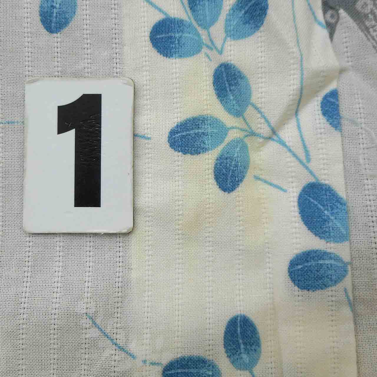 Vintage Japanese Yukata | Women's Yukata | White Cotton | Bellflower Hagi | Ichida Hiromi | Size L | Sustainable | uu1467b