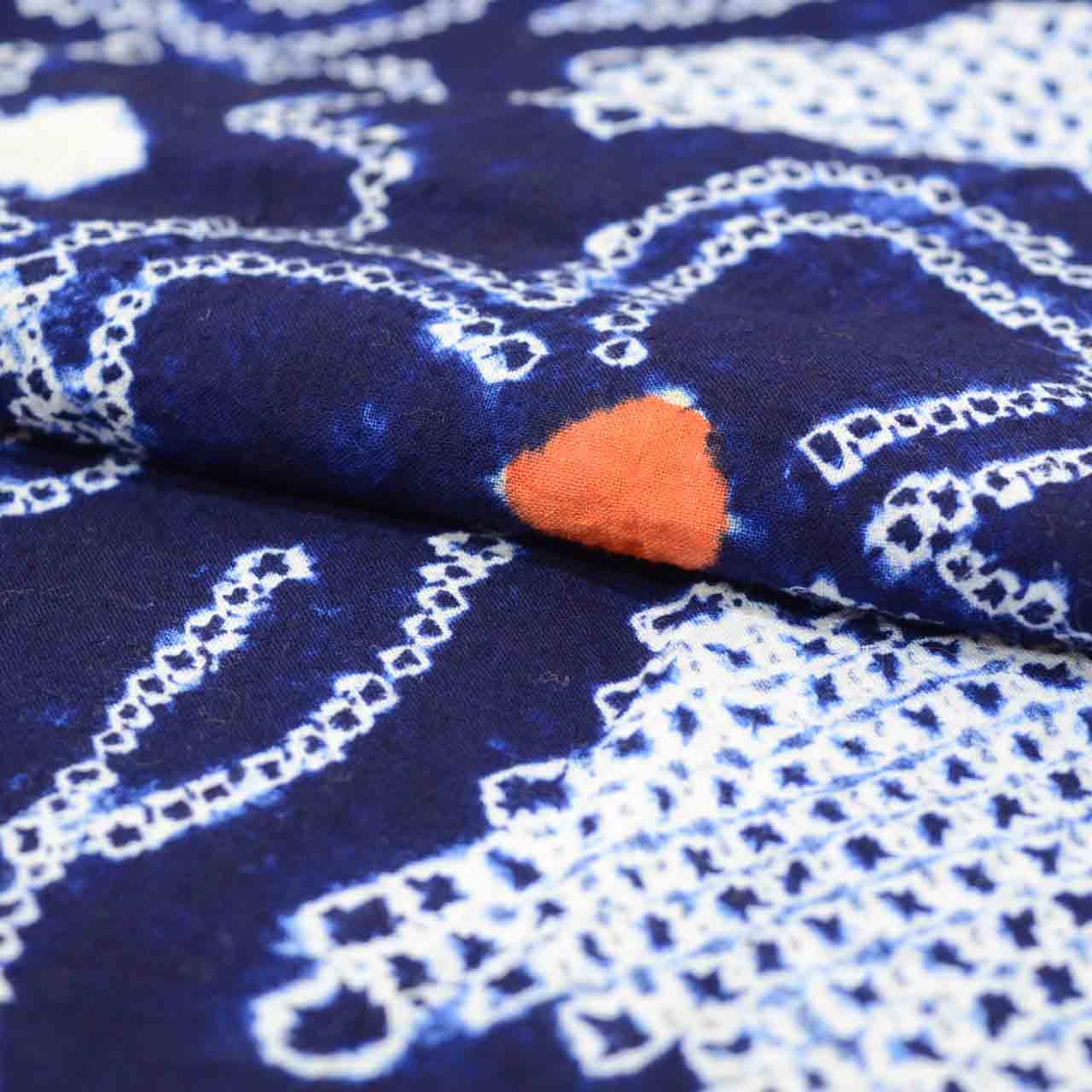 Vintage Japanese Yukata | Women's Yukata | Navy Cotton | Floral | Arimatsu Narumi Shibori | Petite Size S | Sustainable | uu1485b