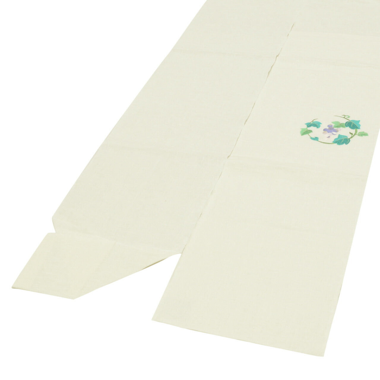 Vintage Japanese Obi | Nagoya Obi | Linen | Grape Pattern | Embroidery | Eight-sun | Casual | Sustainable | uu1613b