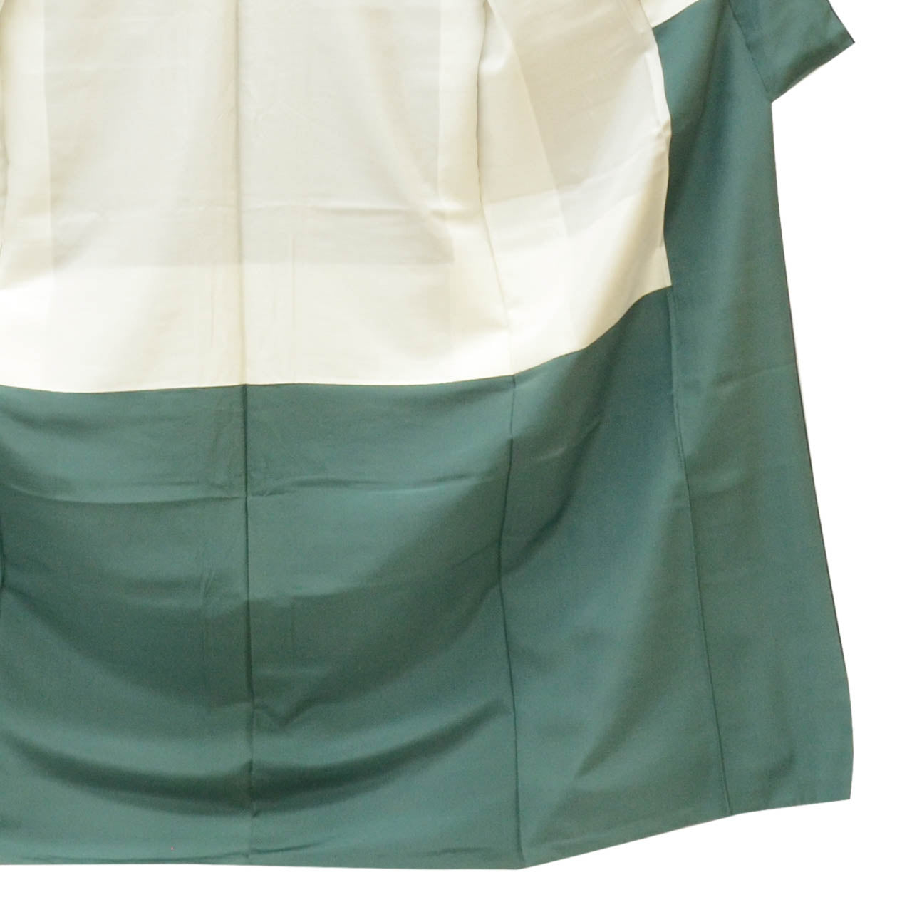 Vintage Japanese Kimono | Oshima Tsumugi | Navy Silk | Snow Circle Floral | 7-thread | Kata-su | Size L-L | Sustainable | uu1628b