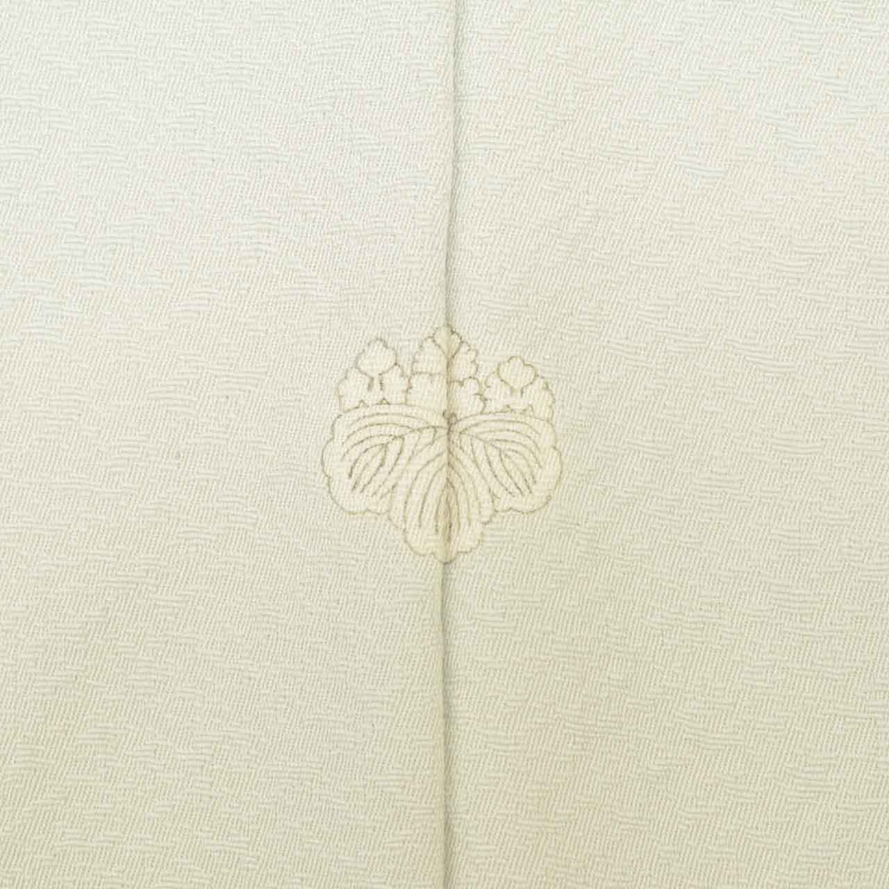 Vintage Japanese Obi | Iro-Muji & Fukuro Obi Coordinated Set | Blue Green Silk | Grape Arabesque | One Crest | Sustainable | uu1640b