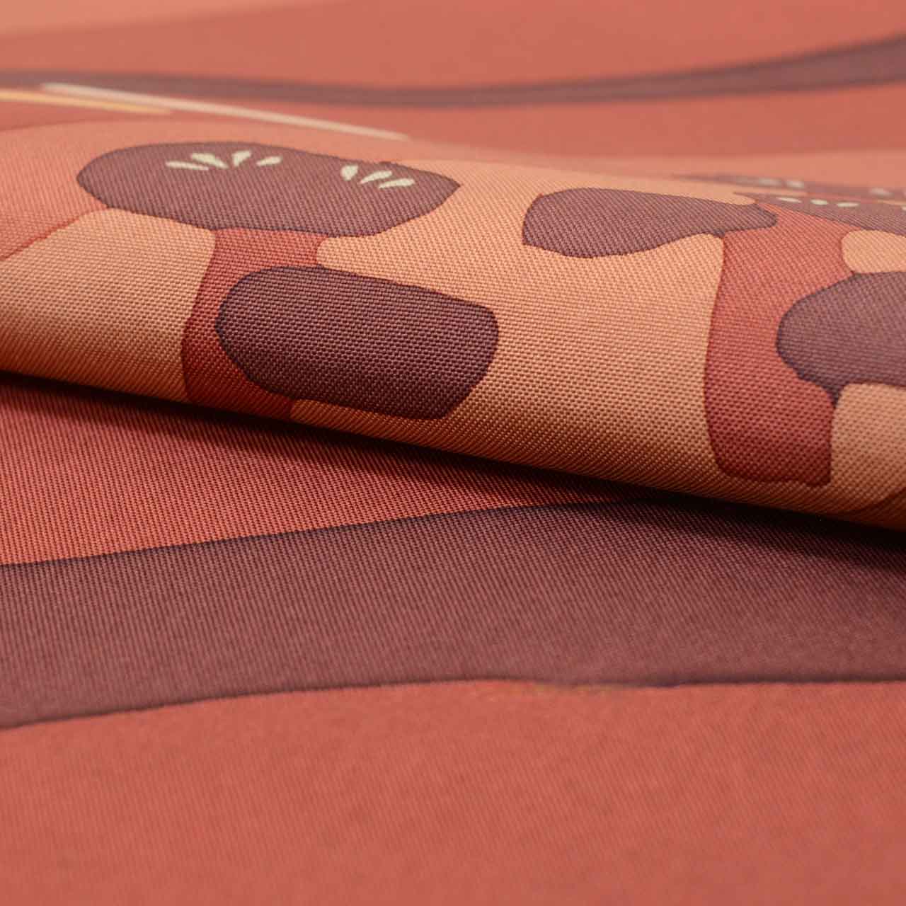 Vintage Japanese Obi | Sha-re Fukuro Obi | Silk Habutae | Pine | Dye-painted | Casual | Sustainable | uu1730b