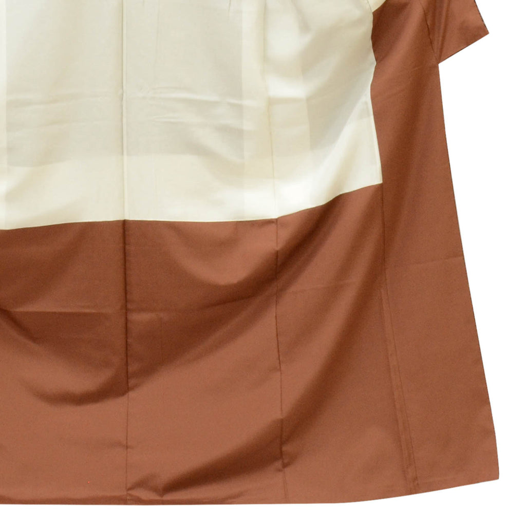 Vintage Japanese Kimono | Shima Oshima Tsumugi | Silk | Komon Dye | Tokyo Yuzen Artist Ito Yusui | Certified | Sustainable | uu1767b
