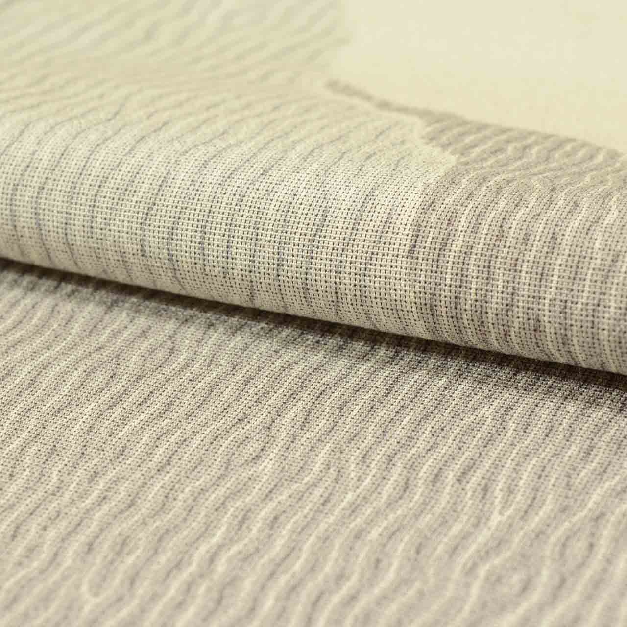 Vintage Japanese Kimono | Shiozawa Tsumugi | Gray Silk | Domyoji-dori | Tsukesage Pattern | Size M-L | Sustainable | Sustainable | uu1770b