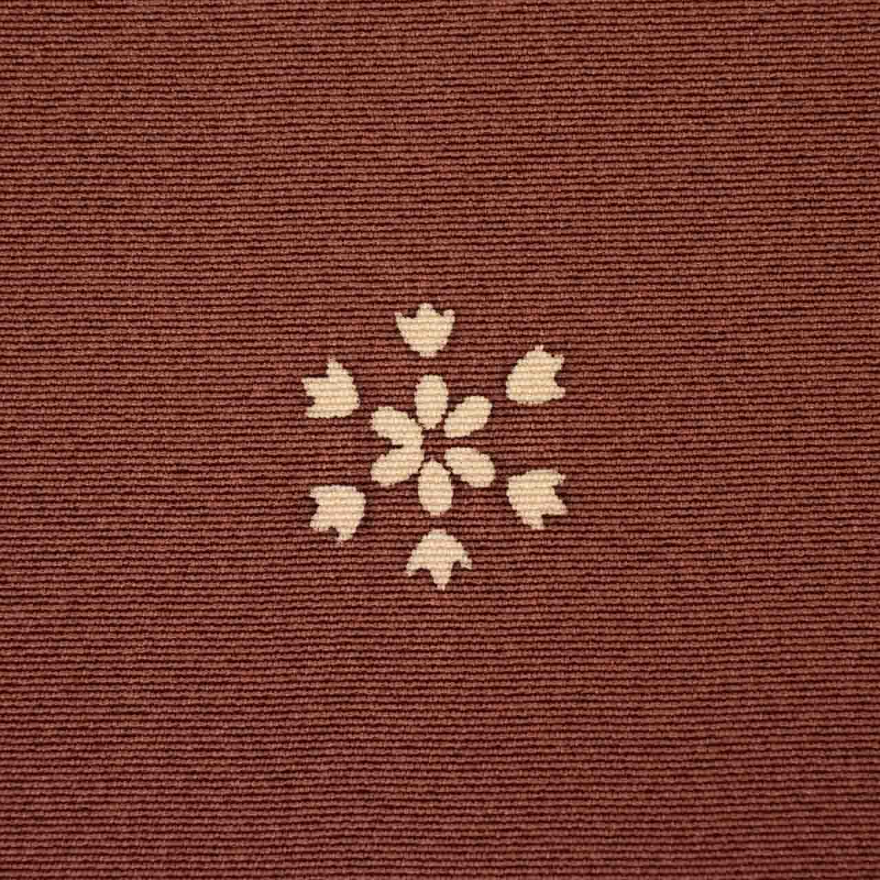 [Used] Recycled Kimono, Komon style, Pure Silk, Size M, Good Condition, Length 158.3cm (62.3in), Sleeve Length 64.3cm (25.3in), Lined, Ready-made, Brown with Snowflake Pattern, Reused uu1789b 